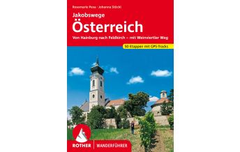 Long Distance Hiking Rother Wanderführer Jakobswege Österreich Bergverlag Rother