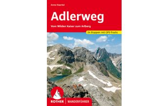 Long Distance Hiking Rother Wanderführer Adlerweg Bergverlag Rother