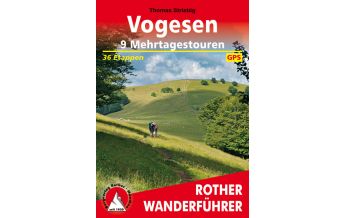 Weitwandern Rother Wanderführer Vogesen - 9 Mehrtagestouren Bergverlag Rother