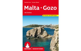 Hiking Guides Rother Wanderführer Malta & Gozo Bergverlag Rother