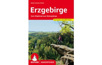Hiking Guides Rother Wanderführer Erzgebirge Bergverlag Rother