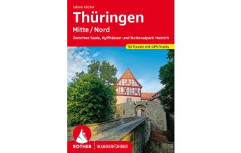 Hiking Guides Rother Wanderführer Thüringen Mitte/Nord Bergverlag Rother