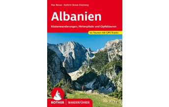 Hiking Guides Rother Wanderführer Albanien Bergverlag Rother