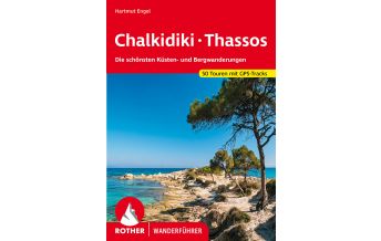 Hiking Guides Rother Wanderführer Chalkidiki, Thassos Bergverlag Rother