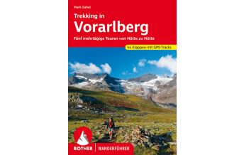 Long Distance Hiking Rother Wanderführer Trekking in Vorarlberg Bergverlag Rother