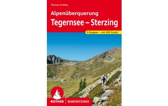 Weitwandern Rother Wanderführer Alpenüberquerung Tegernsee – Sterzing Bergverlag Rother