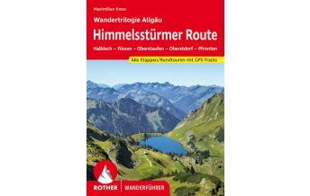 Long Distance Hiking Rother Wanderführer Himmelsstürmer Route Bergverlag Rother