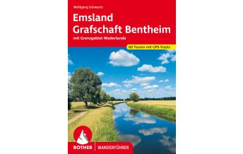 Hiking Guides Rother Wanderführer Emsland, Grafschaft Bentheim Bergverlag Rother