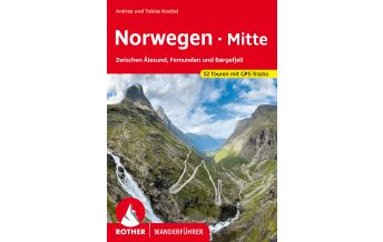 Hiking Guides Rother Wanderführer Norwegen Mitte Bergverlag Rother