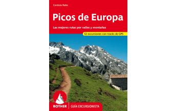 Hiking Guides Rother Guía excursionista Picos de Europa Bergverlag Rother