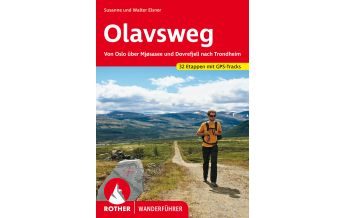 Long Distance Hiking Rother Wanderführer Olavsweg Bergverlag Rother