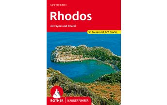 Hiking Guides Rother Wanderführer Rhodos, Sými, Chálki Bergverlag Rother