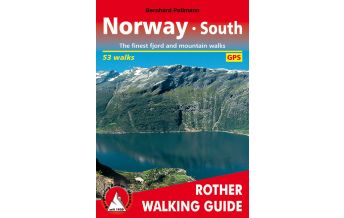 Hiking Guides Norway South (Norwegen Süd - englische Ausgabe) Bergverlag Rother