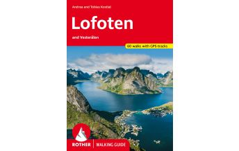 Hiking Guides Rother Walking Guide Lofoten and Vesterålen Bergverlag Rother