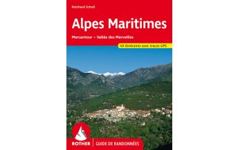 Wanderführer Rother Guide de randonnées Alpes Maritimes Bergverlag Rother