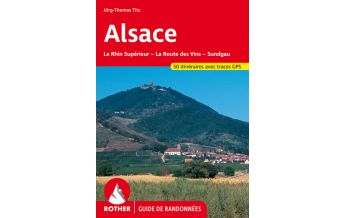 Wanderführer Rother Guide de randonnées Alsace Bergverlag Rother