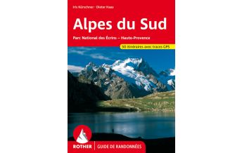 Hiking Guides Rother Guide de randonnées Alpes du Sud Bergverlag Rother