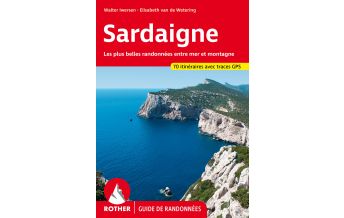 Hiking Guides Rother Guide de randonnées Sardaigne Bergverlag Rother