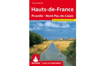 Hiking Guides Rother Guide de randonnées Hauts-de-France Bergverlag Rother