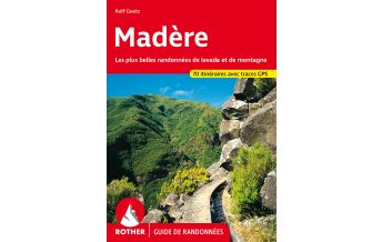 Wanderführer Rother Guide de randonnées Madère Bergverlag Rother