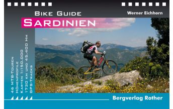 Mountainbike Touring / Mountainbike Maps Rother Bike Guide Sardinien Bergverlag Rother