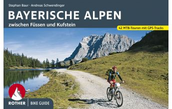 Mountainbike Touring / Mountainbike Maps Rother Bike Guide Bayerische Alpen Bergverlag Rother