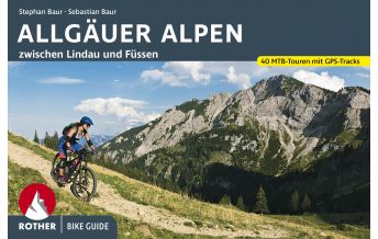 Mountainbike-Touren - Mountainbikekarten Bike Guide Allgäuer Alpen Bergverlag Rother