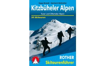 Ski Touring Guides Austria Rother Skitourenführer Kitzbüheler & Tuxer Alpen Bergverlag Rother