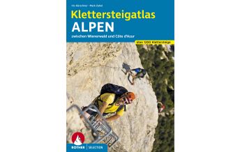 Klettersteigführer Klettersteigatlas Alpen Bergverlag Rother