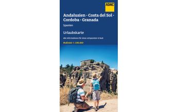 ADAC Urlaubskarte E Andalusien, Costa del Sol 1:200 000 ADAC Verlag