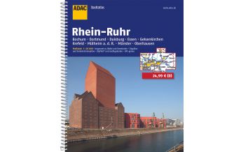 City Maps ADAC StadtAtlas Rhein-Ruhr 1:20 000 ADAC Verlag