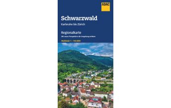 Straßenkarten ADAC Regionalkarte 14 Schwarzwald 1:150.000 ADAC Verlag