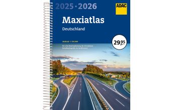 Road & Street Atlases ADAC Maxiatlas 2025/2026 Deutschland 1:150.000 ADAC Verlag