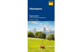 Straßenkarten Deutschland ADAC Regionalkarte 16 Oberbayern 1:150.000 Mairs Geographischer Verlag Kurt Mair GmbH. & Co.