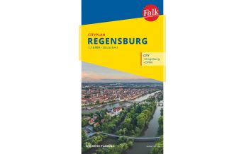 City Maps Falk Cityplan Regensburg 1:16.000 Falk Verlag AG