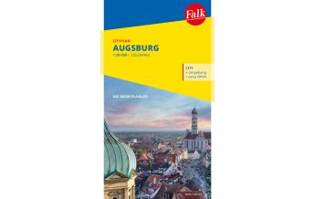 Stadtpläne Falk Cityplan Augsburg 1:18.500 Falk Verlag AG