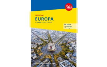 Reise- und Straßenatlanten Falk Reiseatlas Europa 1:800.000 Falk Verlag AG