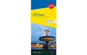 Stadtpläne Falk Stadtplan Extra Stuttgart 1:20.000 Falk Verlag AG