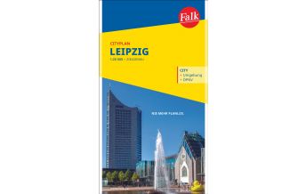 City Maps Falk Cityplan Leipzig 1:20.000 Falk Verlag AG