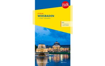 City Maps Falk Cityplan Wiesbaden 1:19.000 Falk Verlag AG