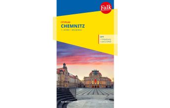 Stadtpläne Falk Cityplan Chemnitz 1:20.000 Falk Verlag AG