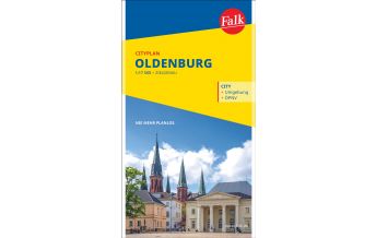 Stadtpläne Falk Cityplan Oldenburg 1:17 500 Falk Verlag AG