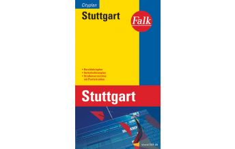 Stadtpläne Falk Cityplan Stuttgart 1:20 000 Falk Verlag AG