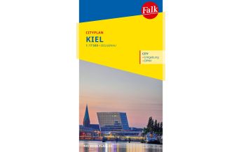 City Maps Falk Cityplan Kiel 1:17 500 Falk Verlag AG