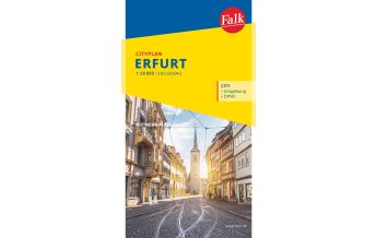 Stadtpläne Falk Cityplan Erfurt 1: 20000 Falk Verlag AG