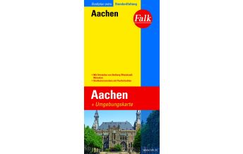 Stadtpläne Falk Stadtplan Extra Standardfaltung Aachen 1:19 500 Falk Verlag AG