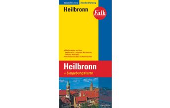 City Maps Falk Stadtplan Extra Standardfaltung Heilbronn mit Ortsteilen von Flein, Lauffen Falk Verlag AG