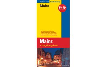 City Maps Falk Stadtplan Extra Standardfaltung Mainz mit Ortsteilen von Bodenheim, Budenhe Falk Verlag AG