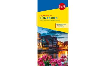City Maps Falk Stadtplan Extra Lüneburg 1:15 000 Falk Verlag AG
