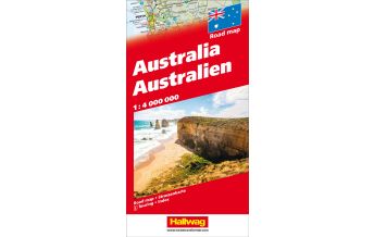 Straßenkarten Australien - Ozeanien Australien Hallwag Verlag